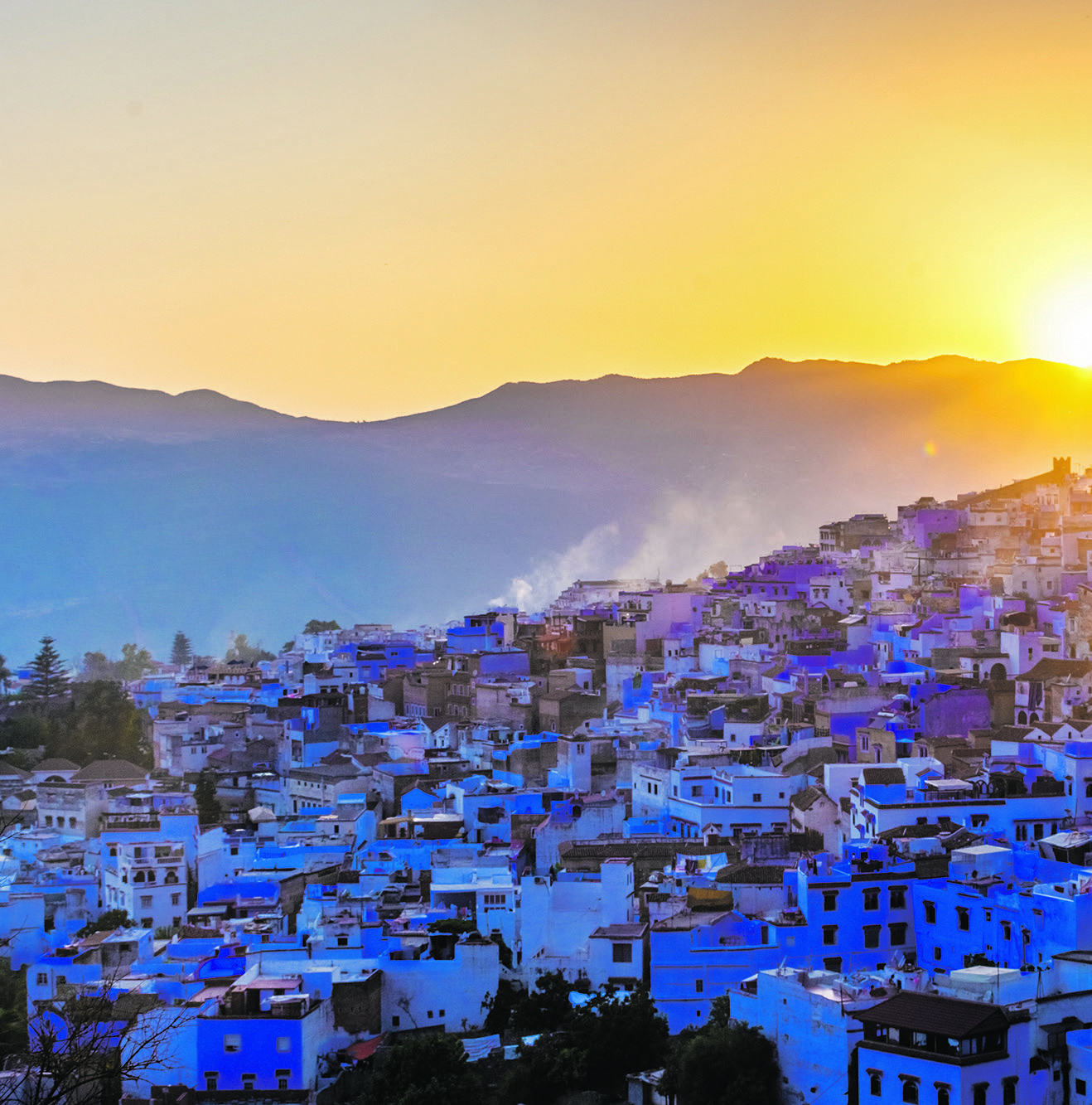Chefchaouen, marokko