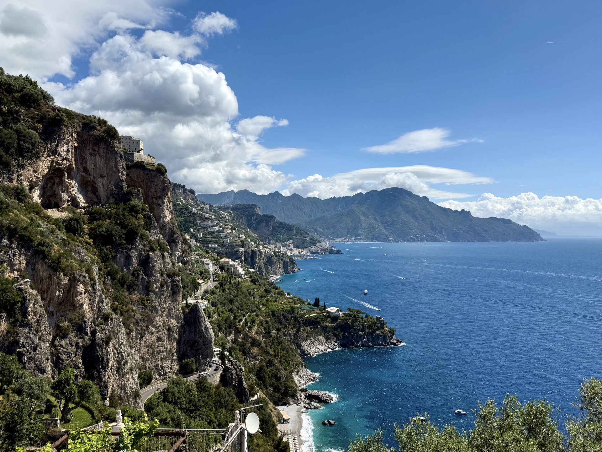 Amalfikysten byder også på kør-selv-ferie